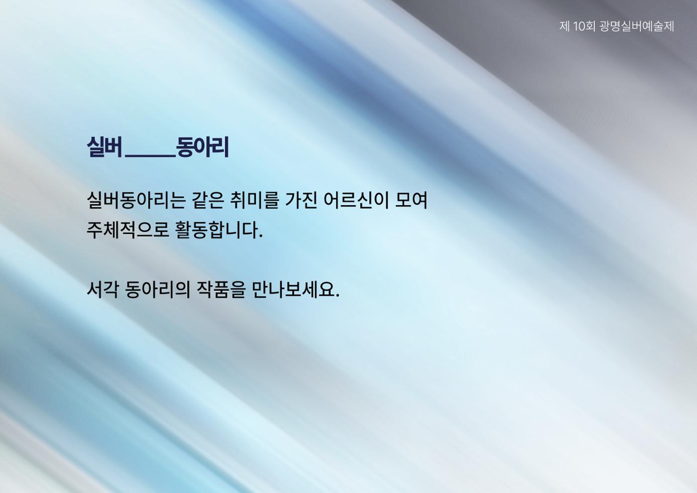 제 10회 광명실버에술제  34페이지