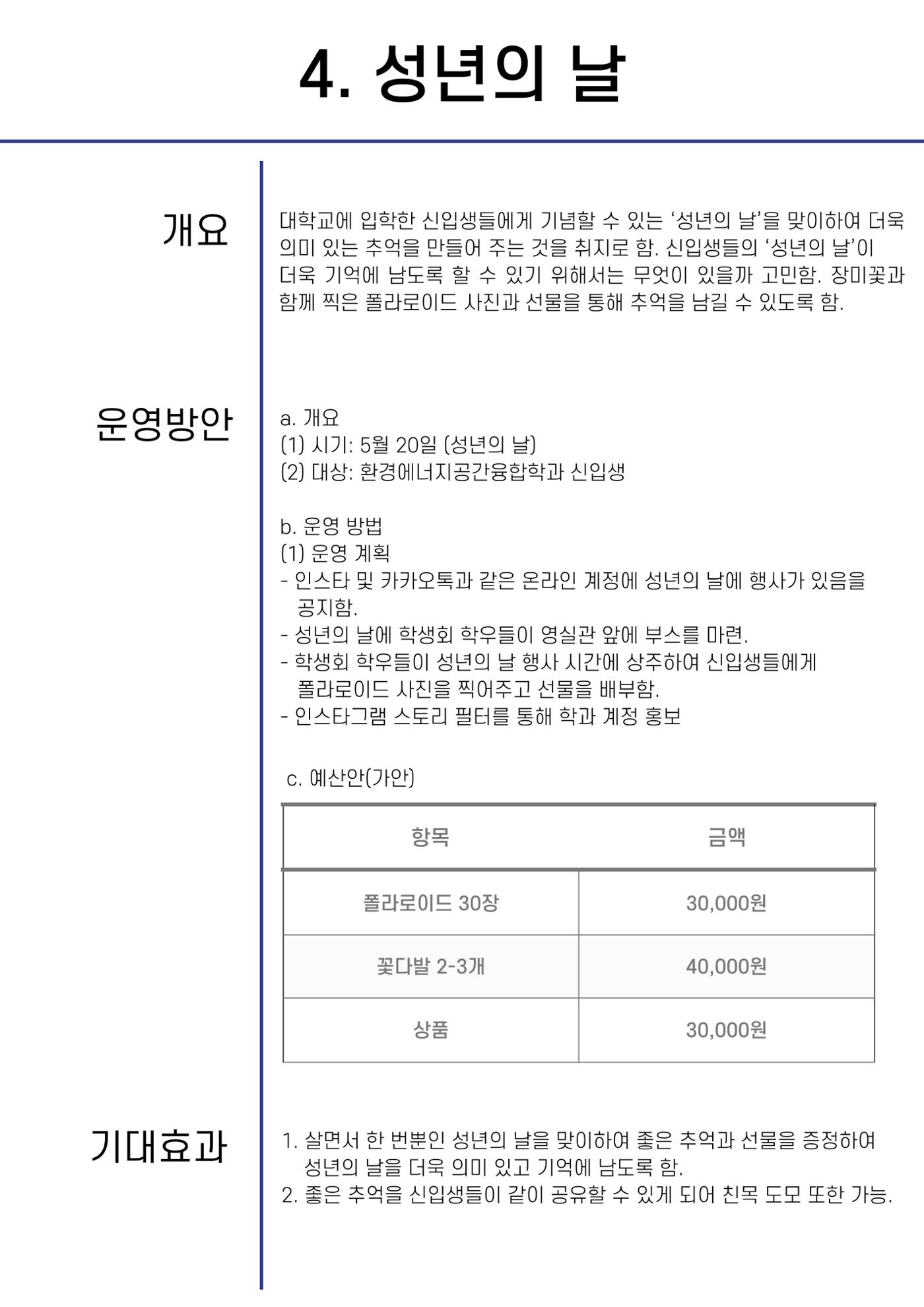 제 22대 환경에너지공간융합학과 선거운동본부 공약집 12페이지