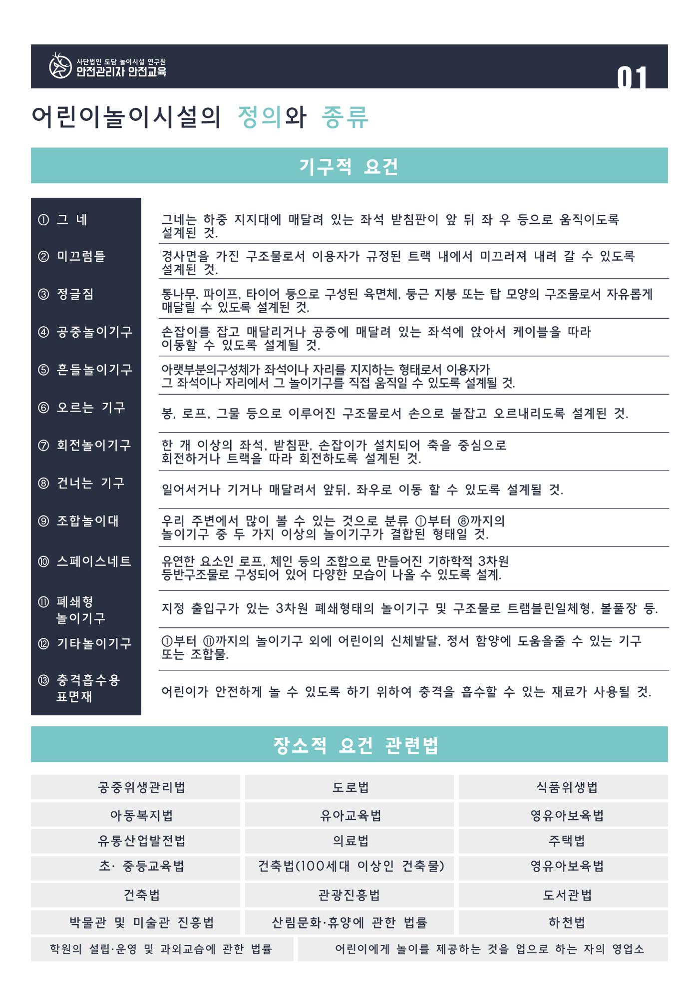 어린이 놀이시설 안전관리자 안전교육 3페이지
