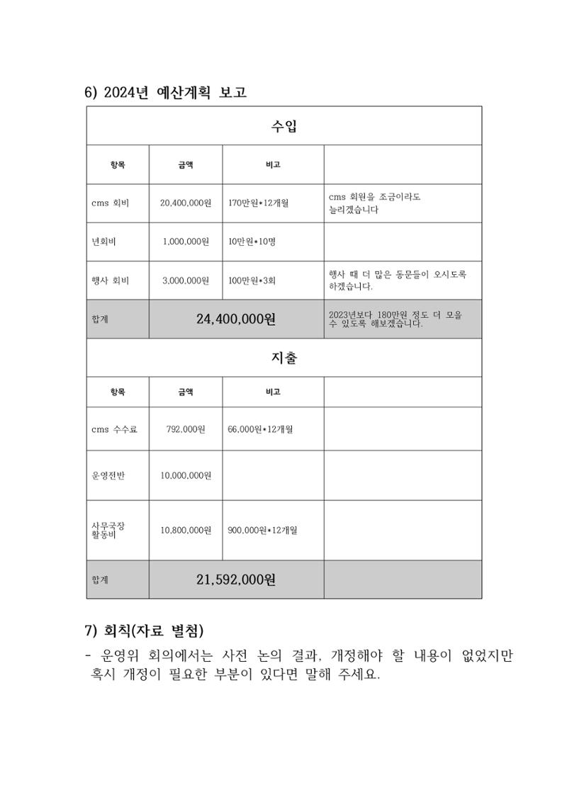 2023 한양대 민주청년동문회 총회 16페이지