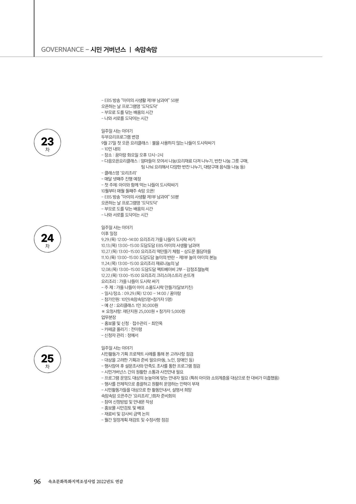 속초문화특화지역조성사업 2022년도 연감 95페이지