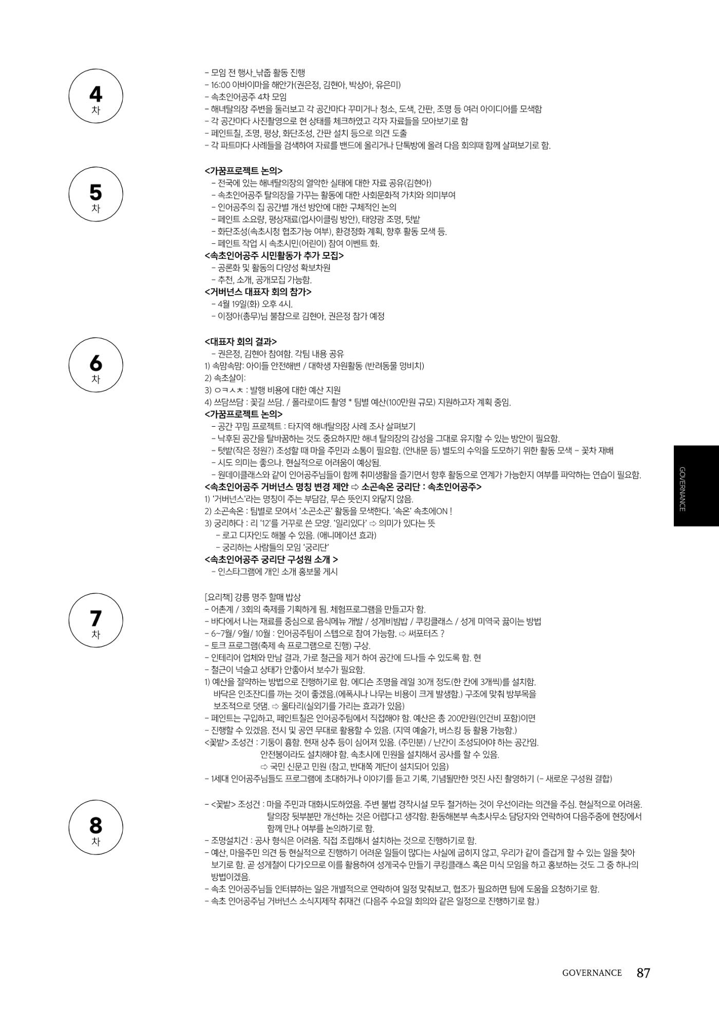 속초문화특화지역조성사업 2022년도 연감 86페이지