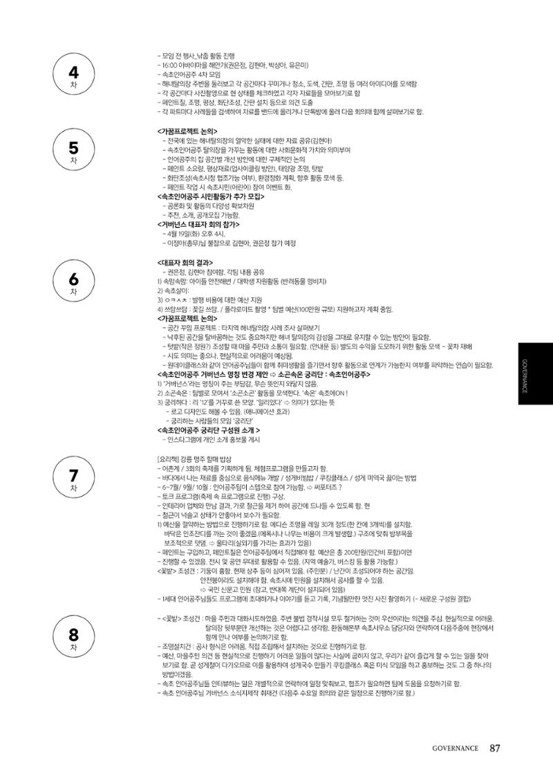속초문화특화지역조성사업 2022년도 연감 86페이지