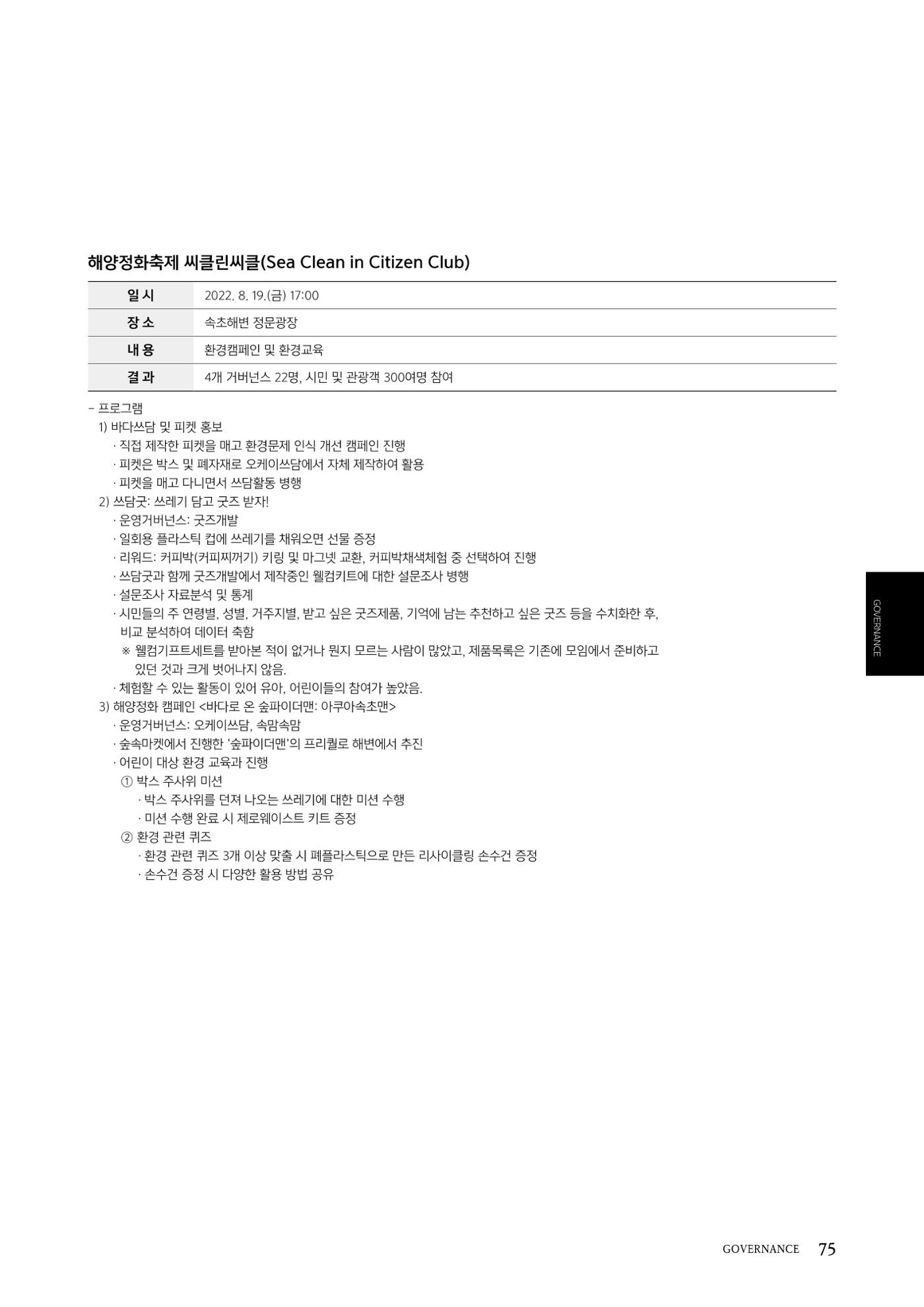 속초문화특화지역조성사업 2022년도 연감 74페이지