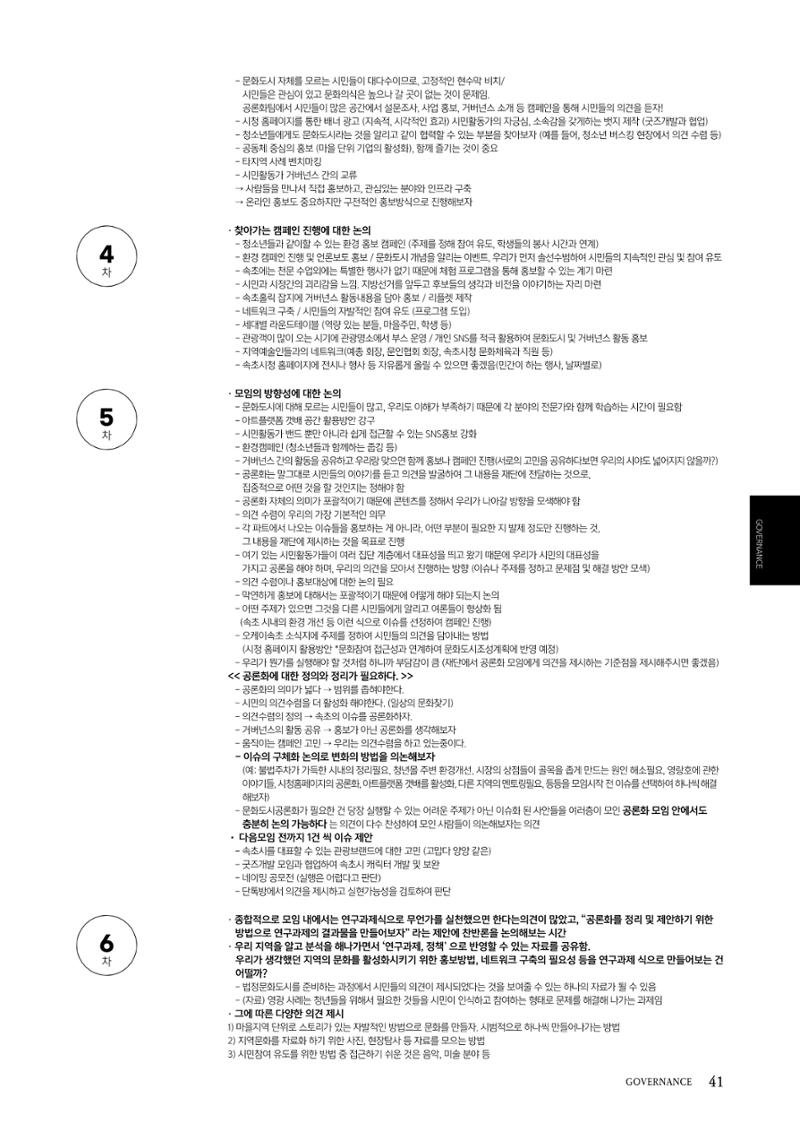 속초문화특화지역조성사업 2022년도 연감 40페이지