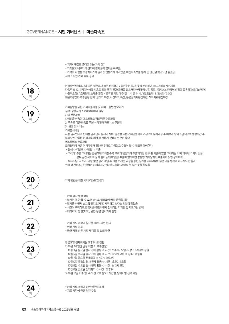 속초문화특화지역조성사업 2022년도 연감 81페이지