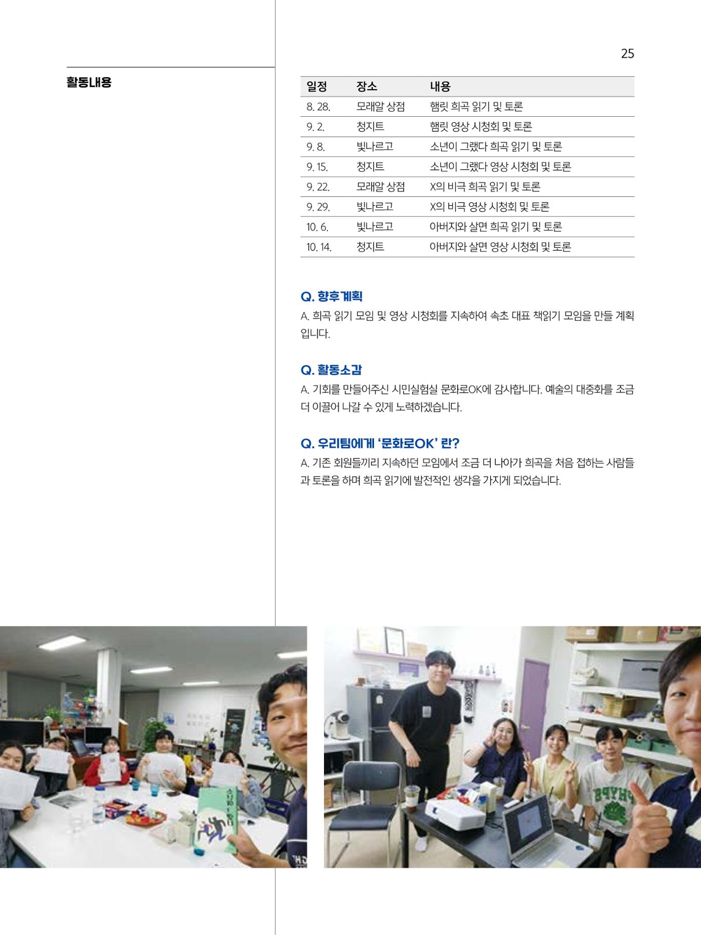 2023 시민기힉 문화실험실 시민실험실 문화로OK 결과자료집 26페이지
