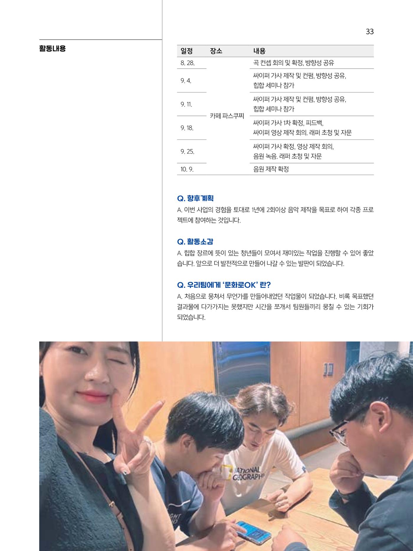 2023 시민기힉 문화실험실 시민실험실 문화로OK 결과자료집 34페이지