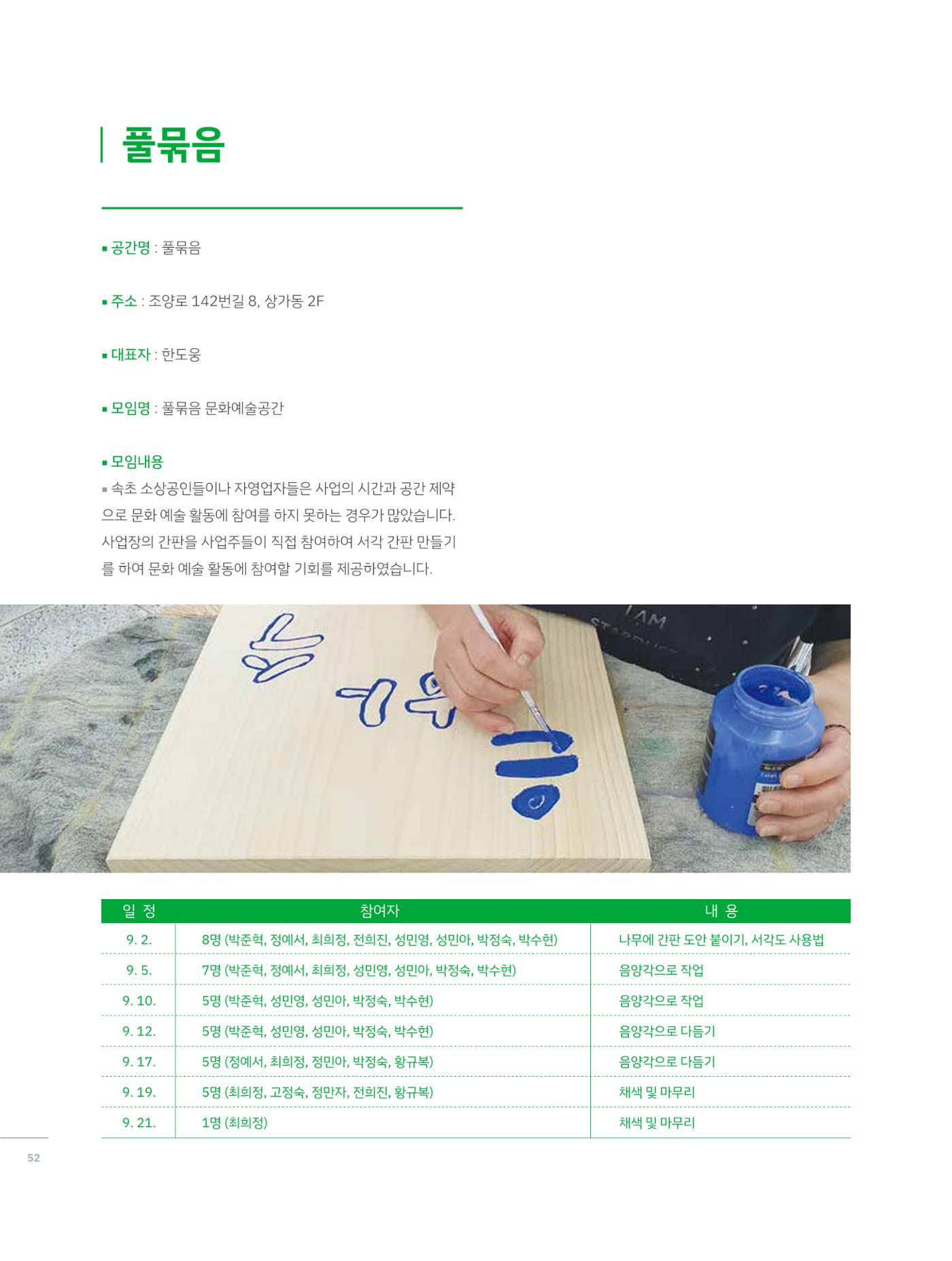 2023 시민기획 문화실험실 소상공인실험실 OK활력소 결과자료집 51페이지