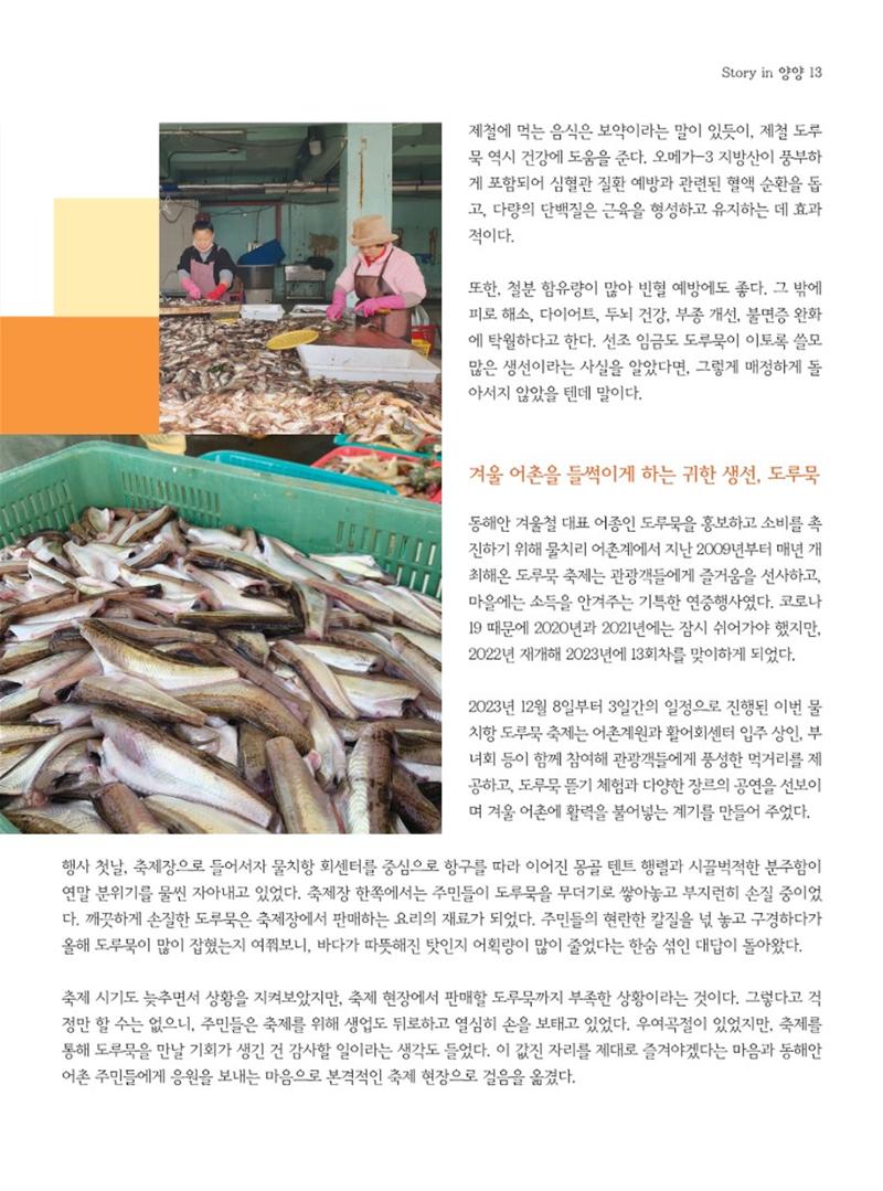 양양소식지 2024. 1월호 13페이지