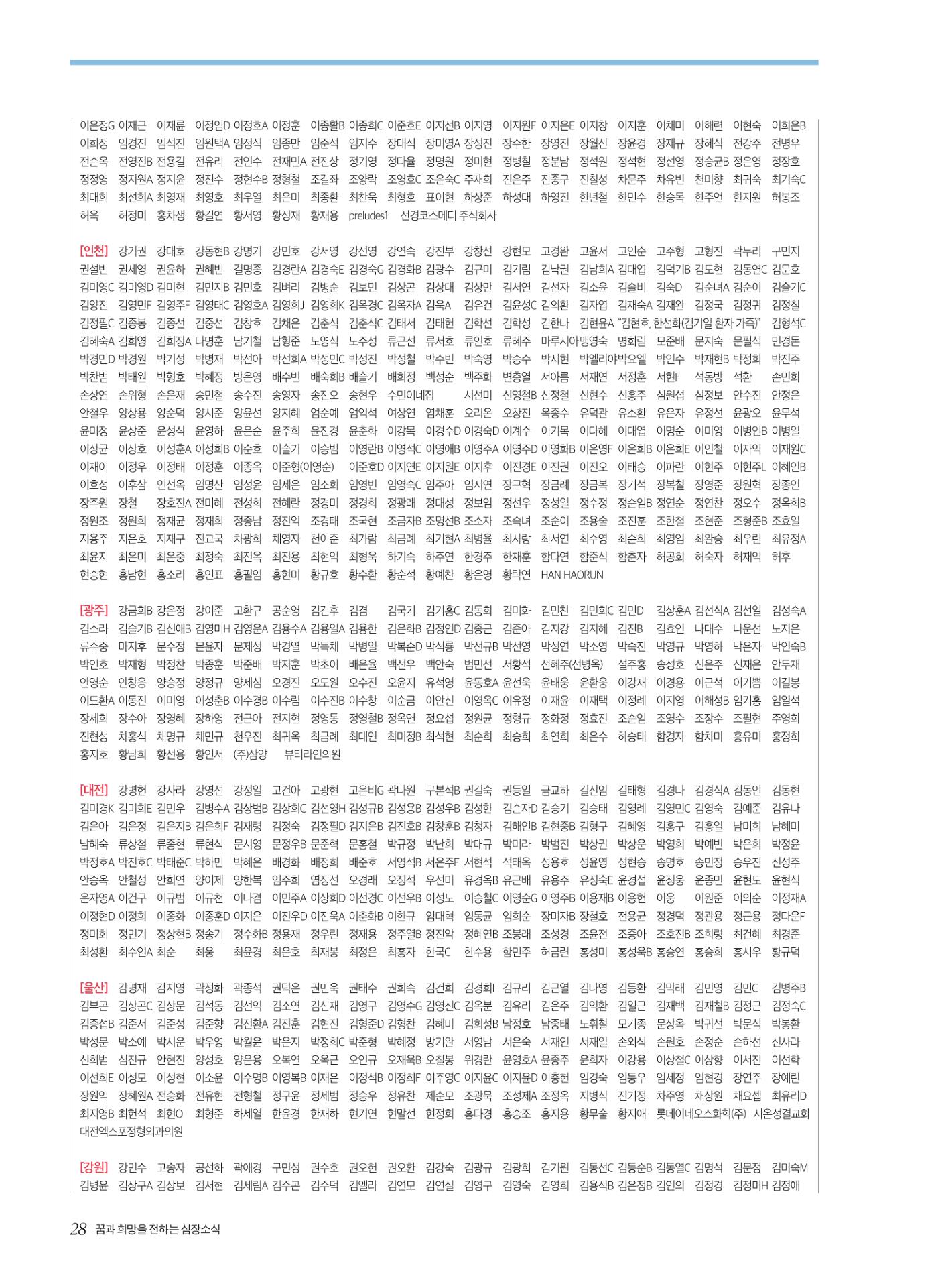 2023 심장소식 겨울호 140호 28페이지