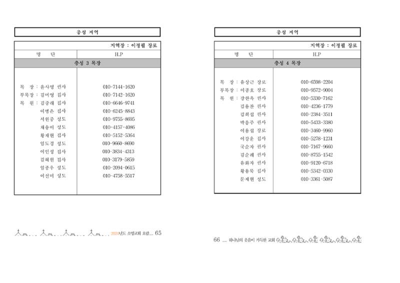 2024 소명교회 요람 33페이지