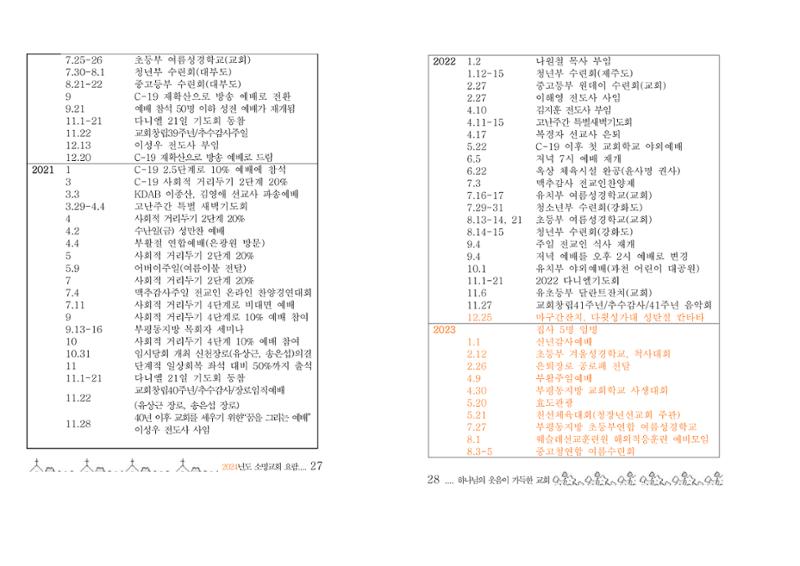 2024 소명교회 요람 14페이지