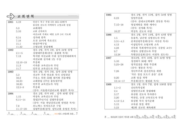 2024 소명교회 요람 4페이지