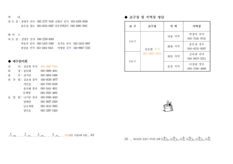 2024 소명교회 요람 25페이지