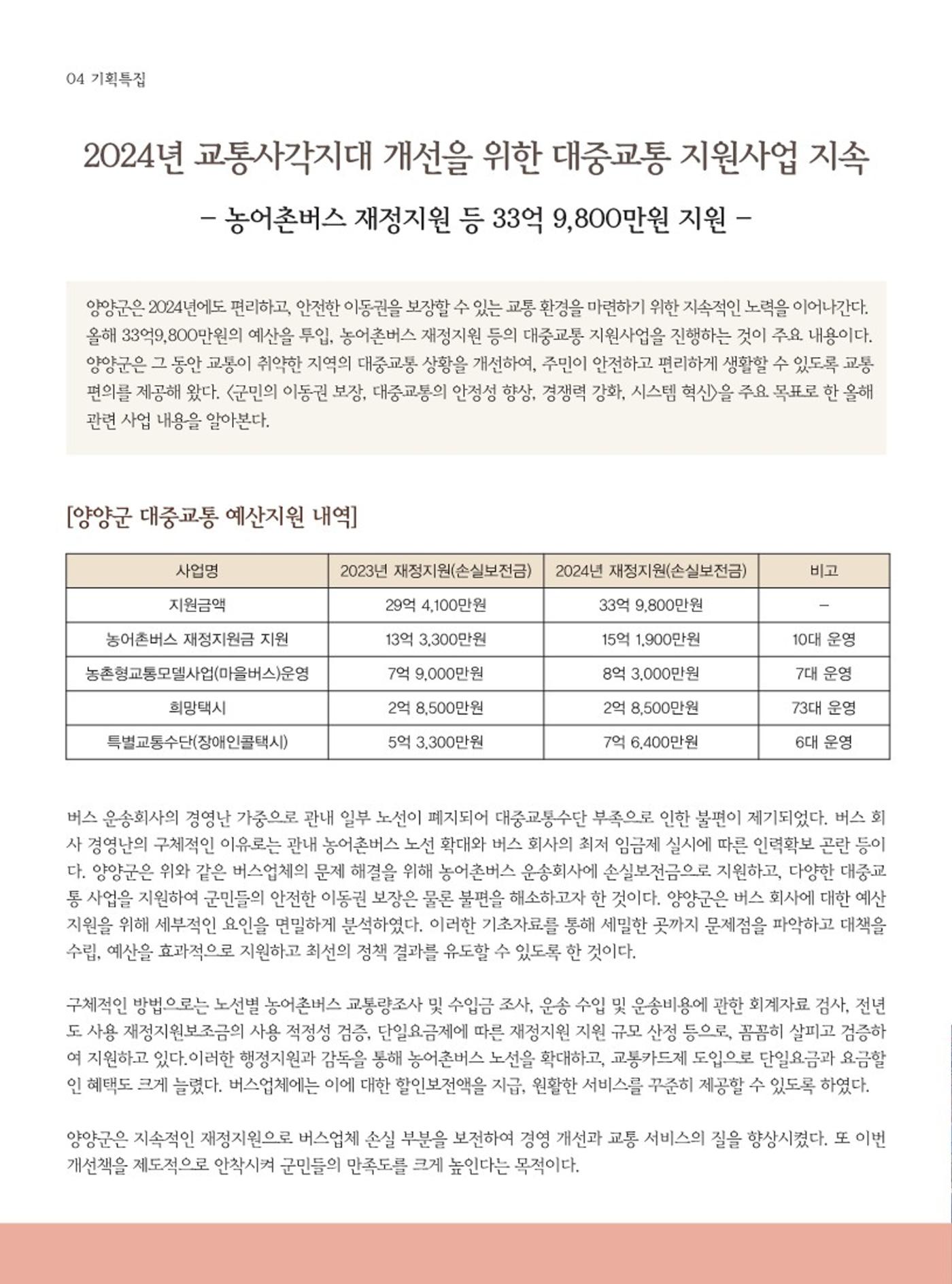 양양소식지 2024. 2월호 4페이지