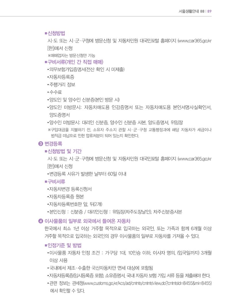 2024 외국인에게 꼭 필요한 서울생활안내 88페이지