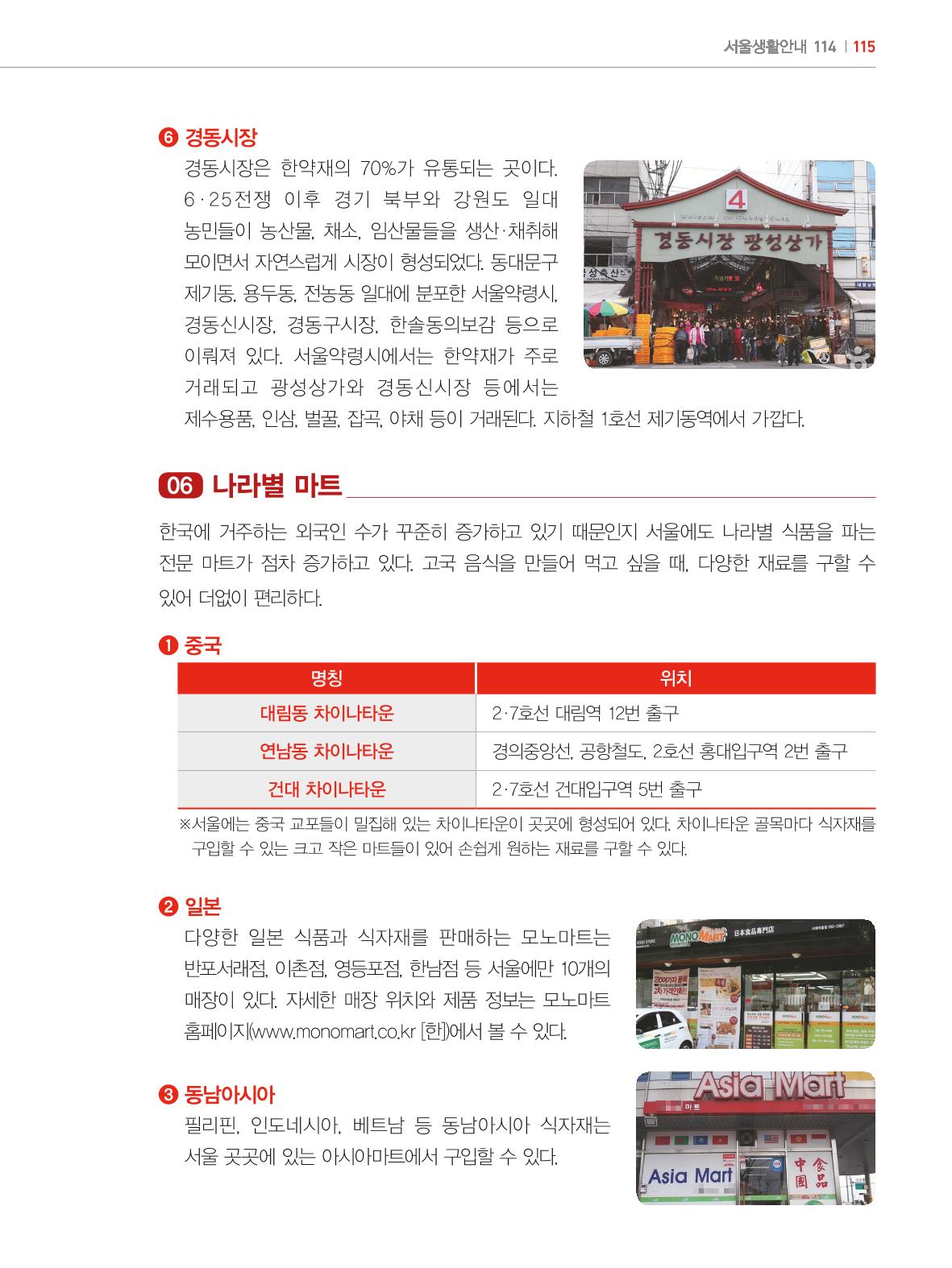 2024 외국인에게 꼭 필요한 서울생활안내 114페이지