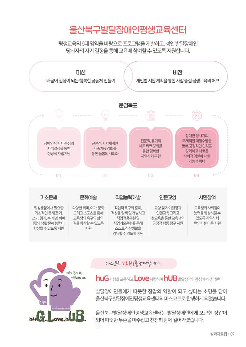 울산북구평교 2023 성과자료집 6페이지