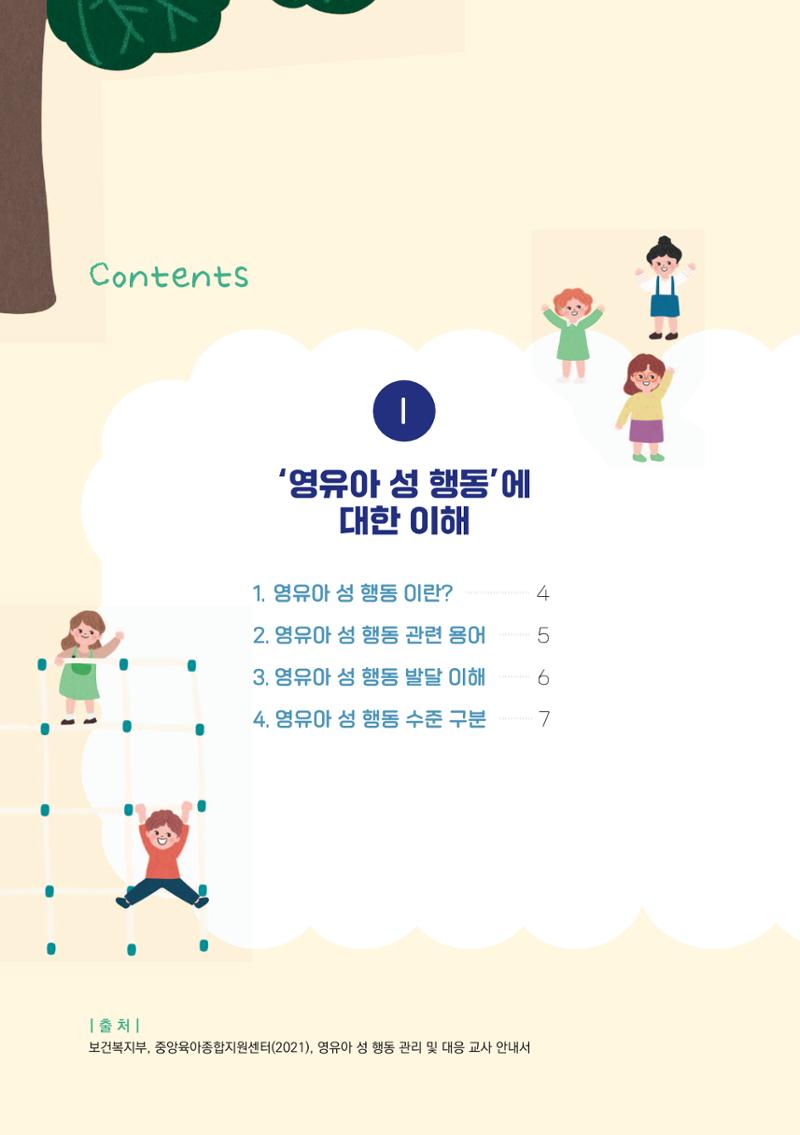 영유아 성 행동문제 관리대응 바로알기 2페이지