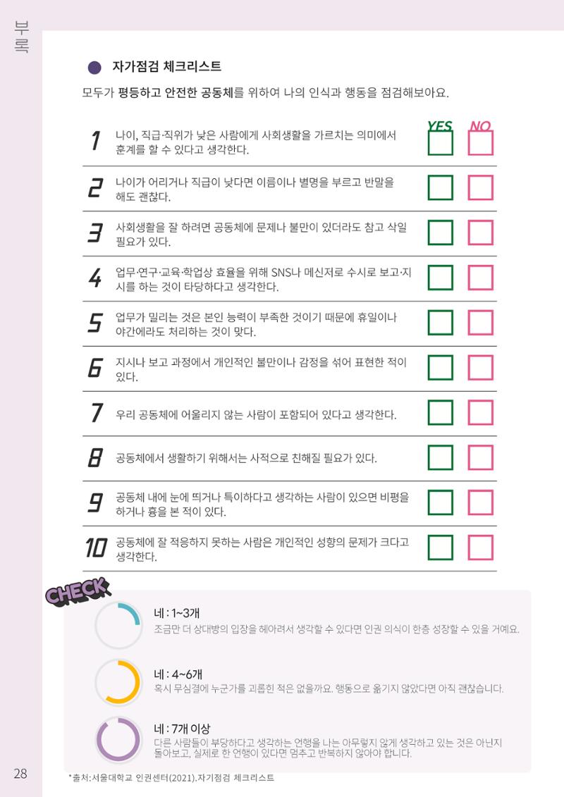 2023 영유아와 교사를 위한 권리존중보육 핸드북 31페이지
