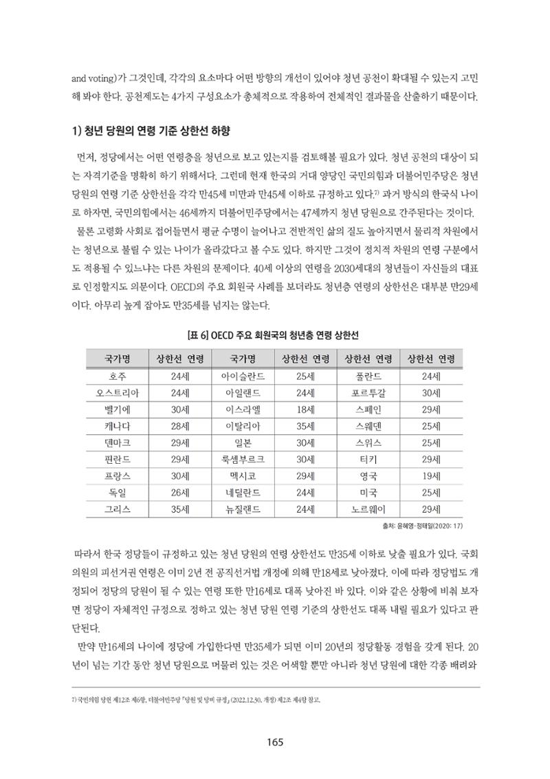 청년의 삶과 한국 정치의 미래 171페이지