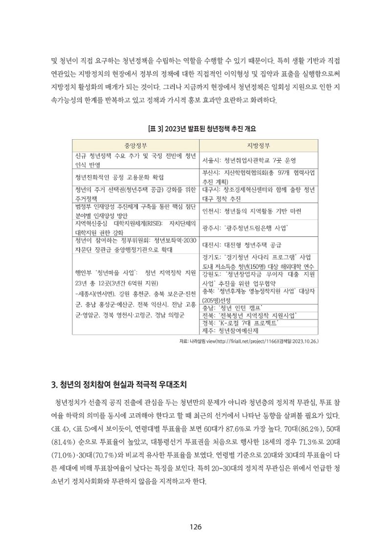 청년의 삶과 한국 정치의 미래 132페이지