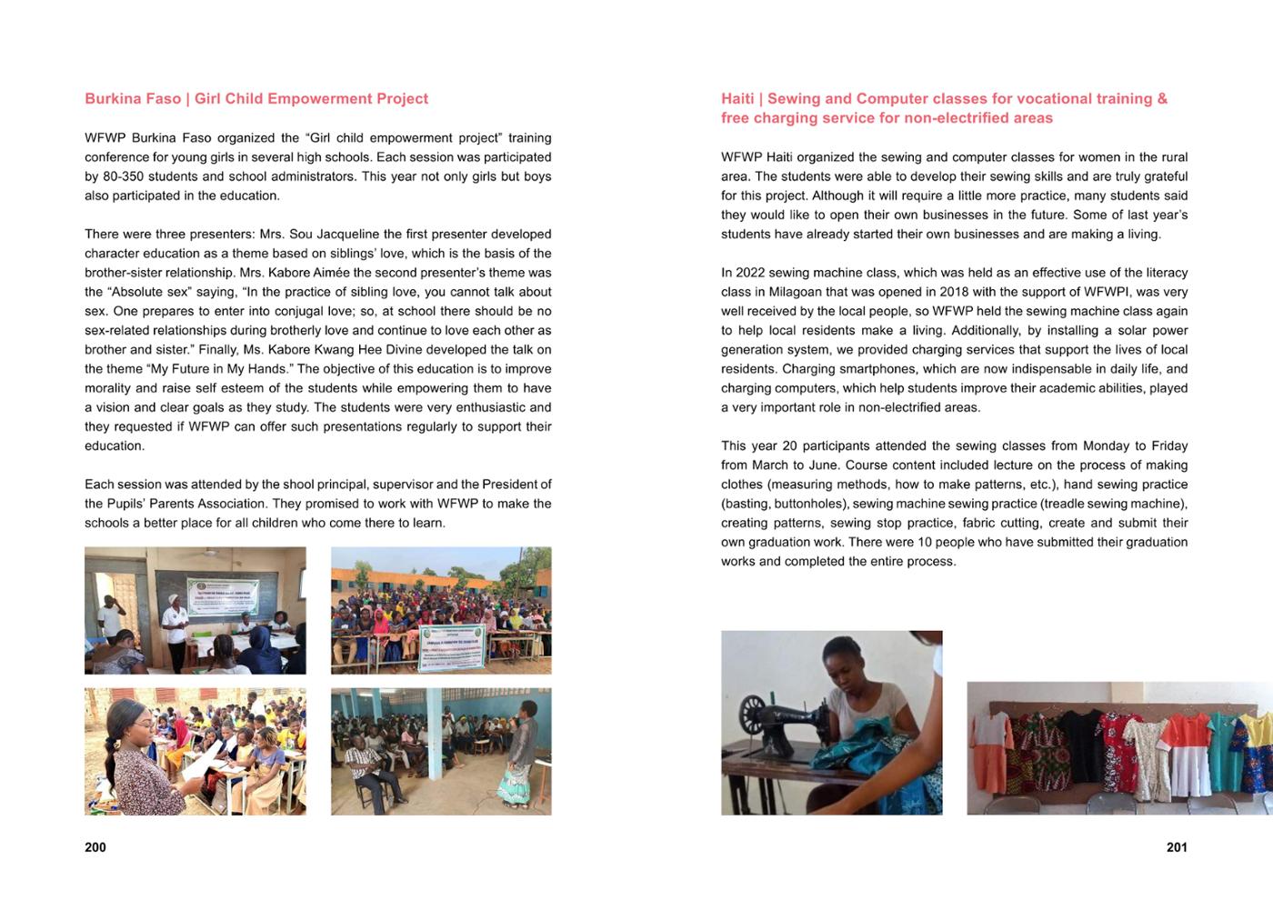 WFWP Annual Report 2023 101페이지