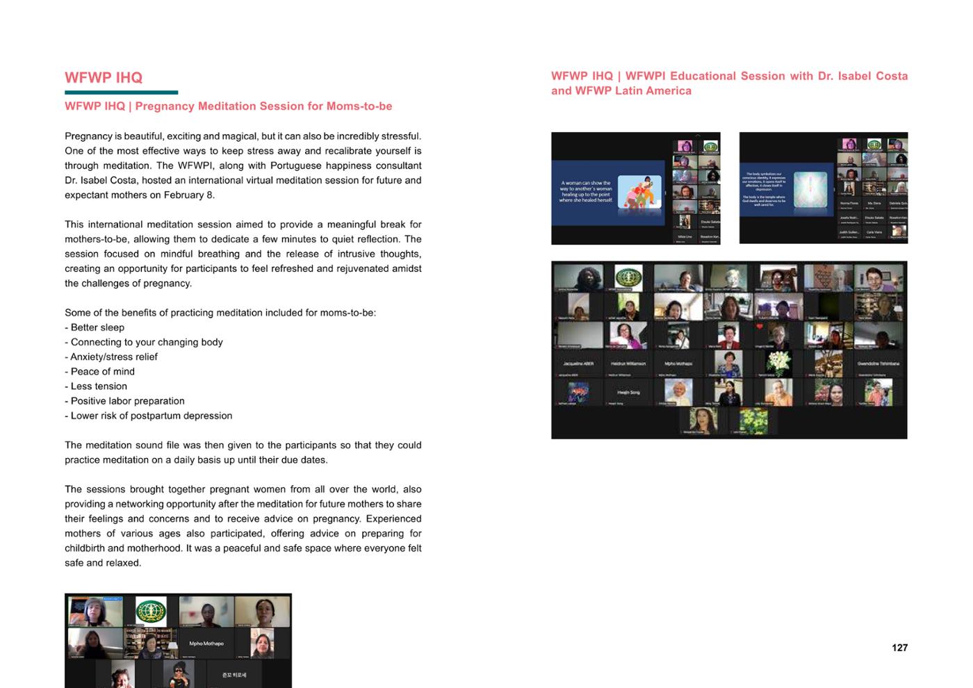 WFWP Annual Report 2023 64페이지