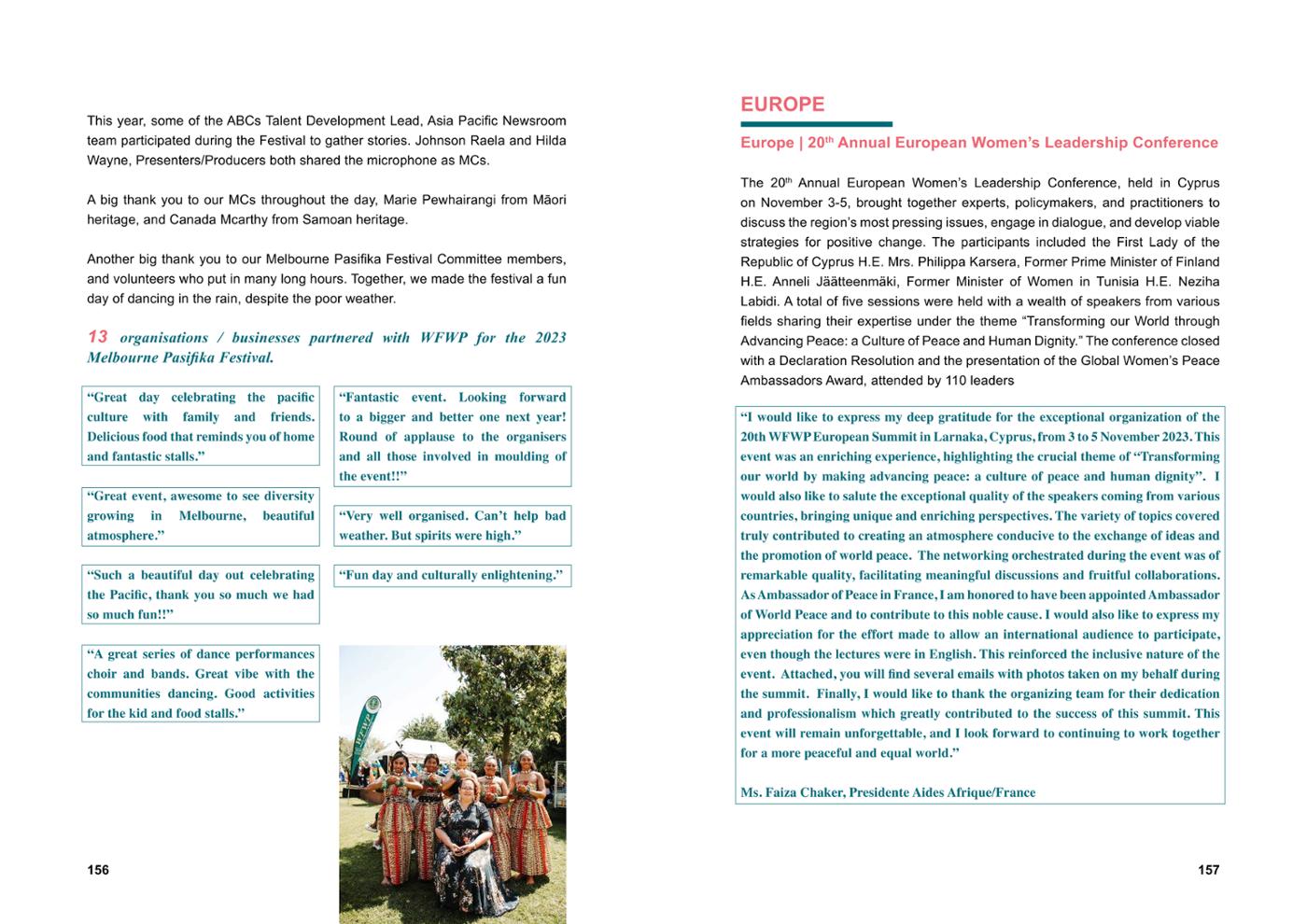 WFWP Annual Report 2023 79페이지