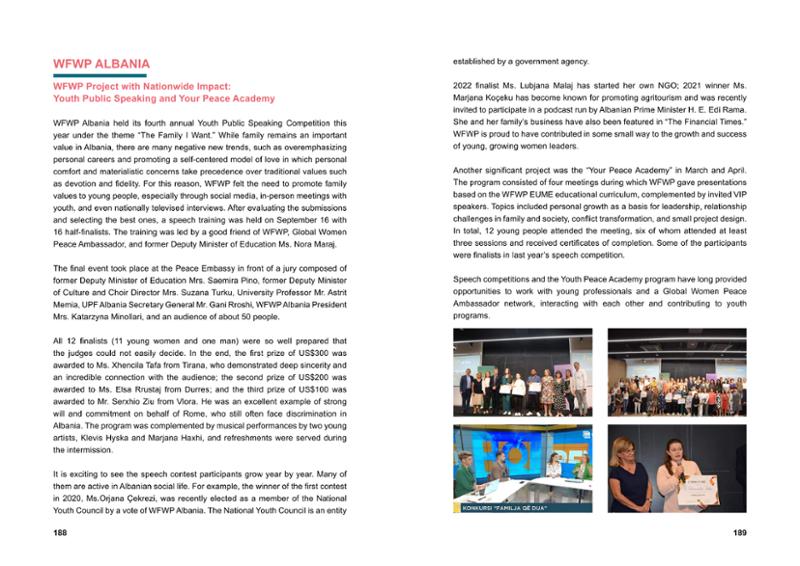 WFWP Annual Report 2023 95페이지