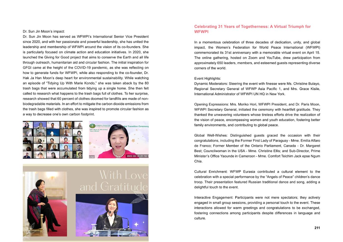 WFWP Annual Report 2023 106페이지