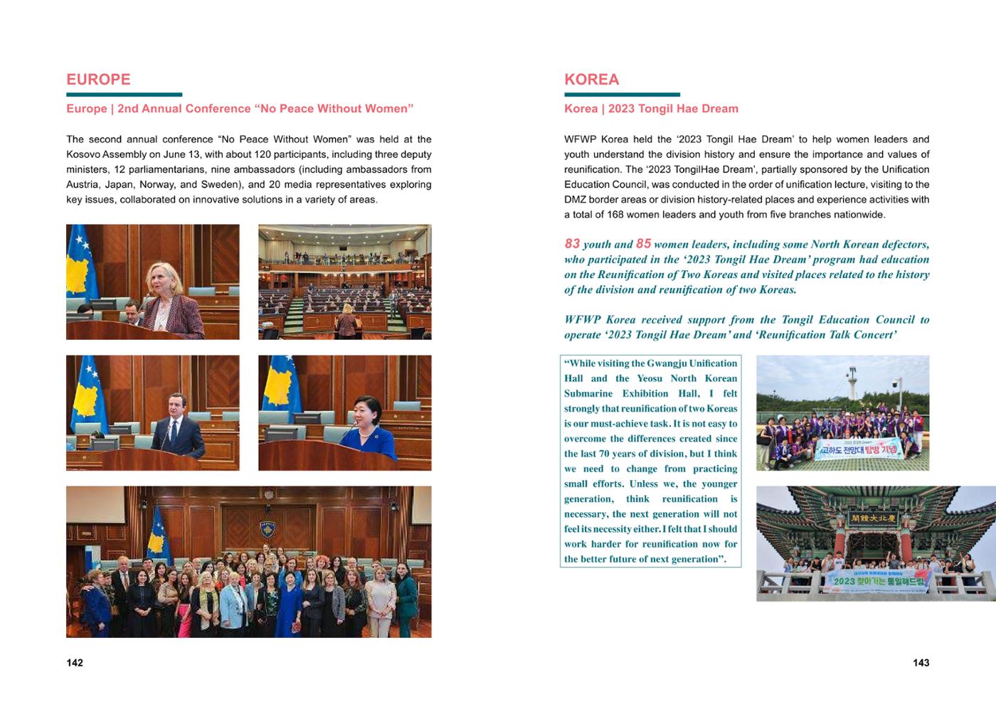 WFWP Annual Report 2023 72페이지
