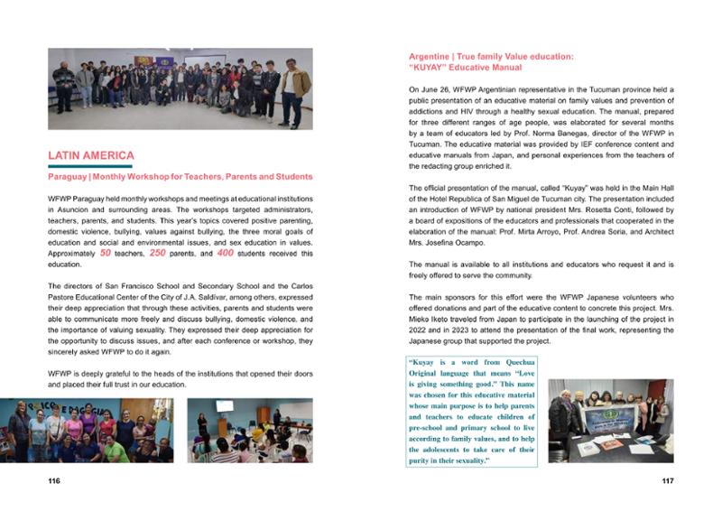 WFWP Annual Report 2023 59페이지