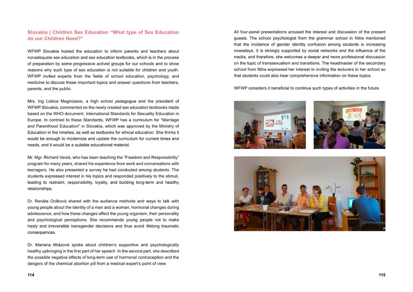 WFWP Annual Report 2023 58페이지