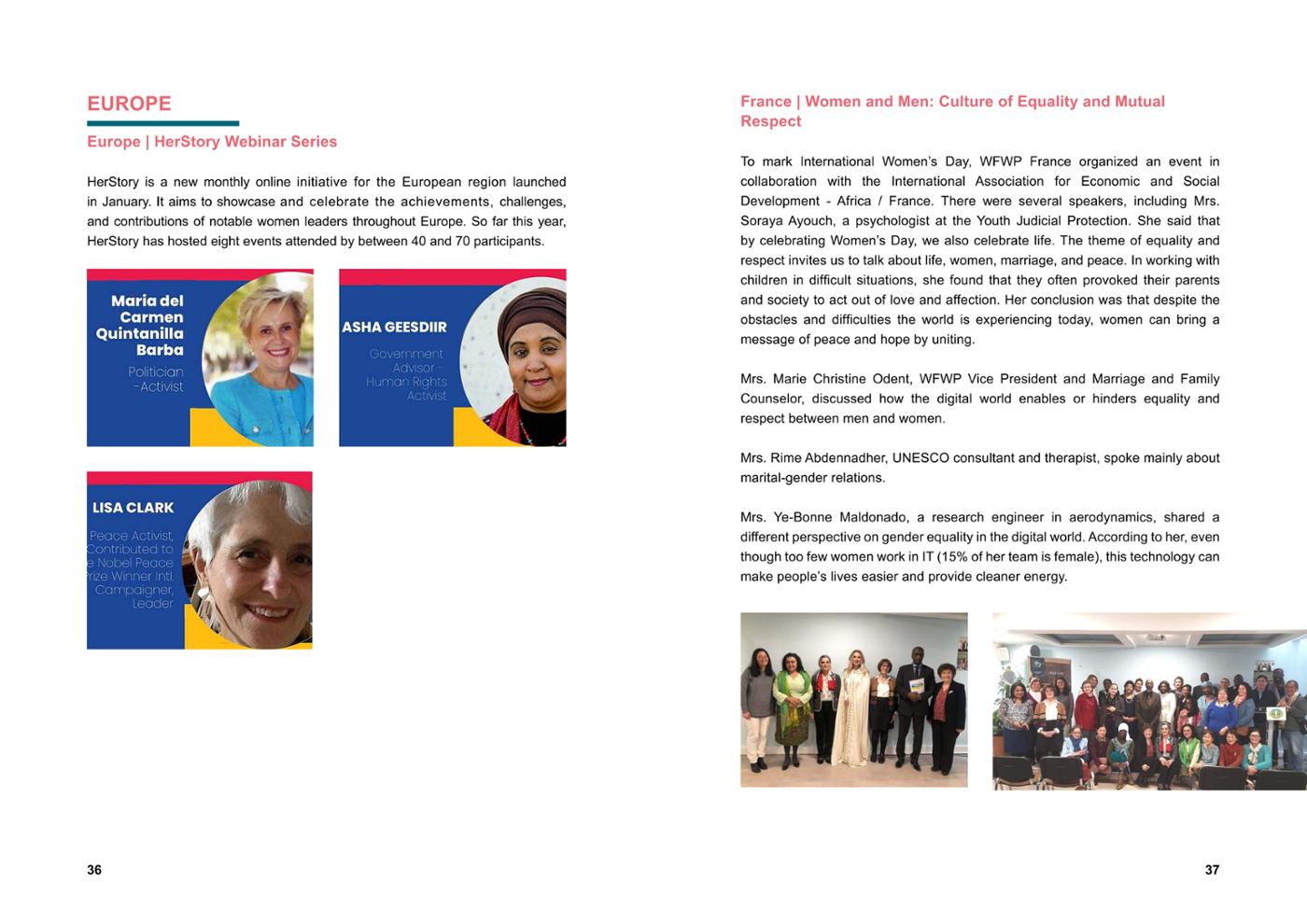 WFWP Annual Report 2023 19페이지
