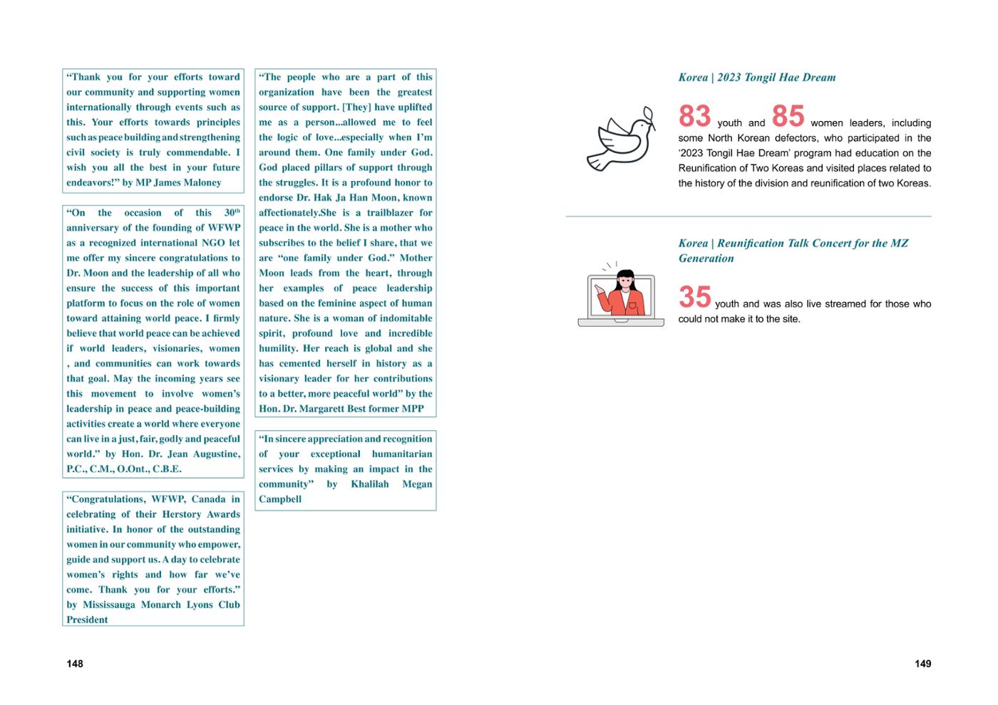 WFWP Annual Report 2023 75페이지