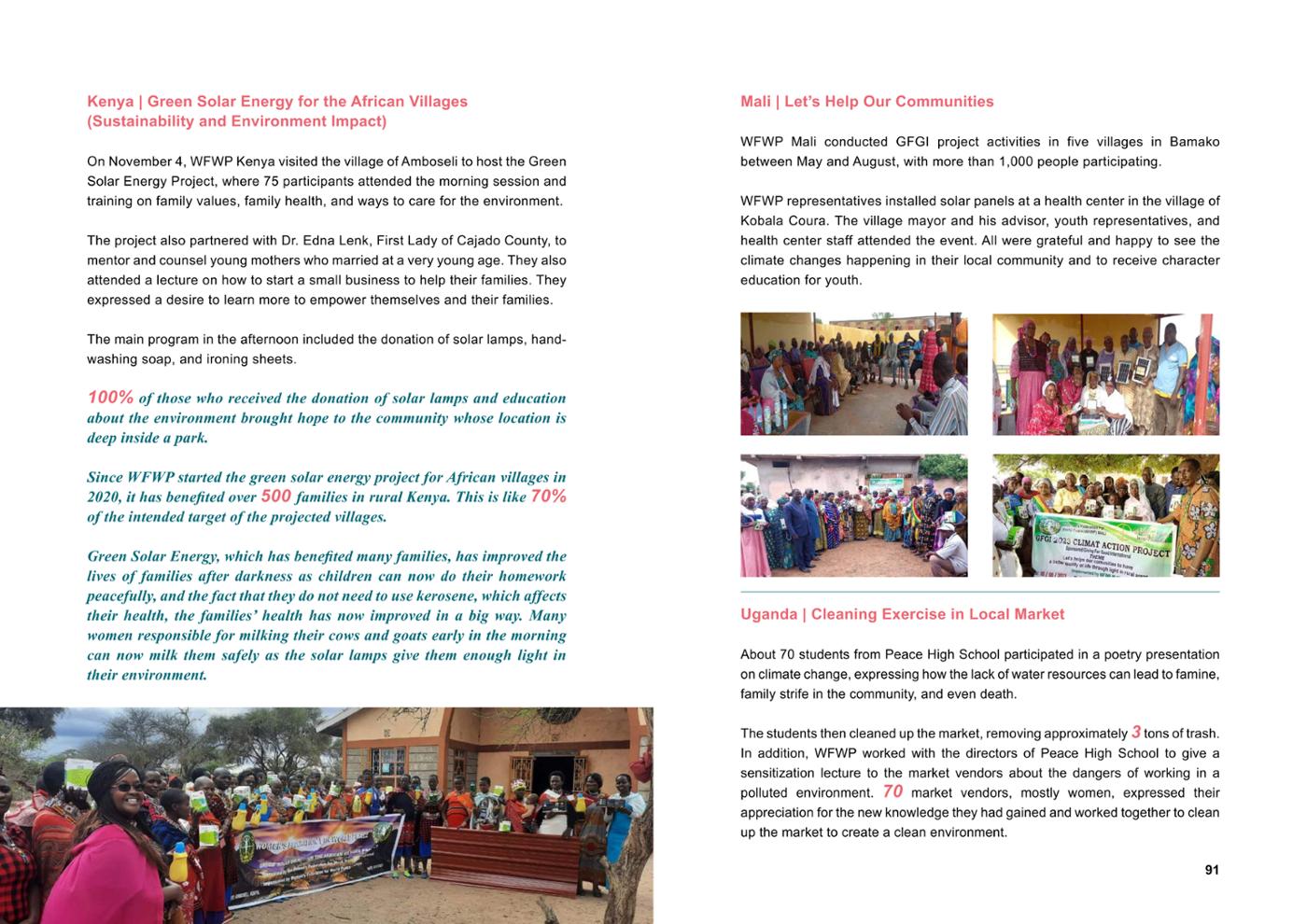 WFWP Annual Report 2023 46페이지