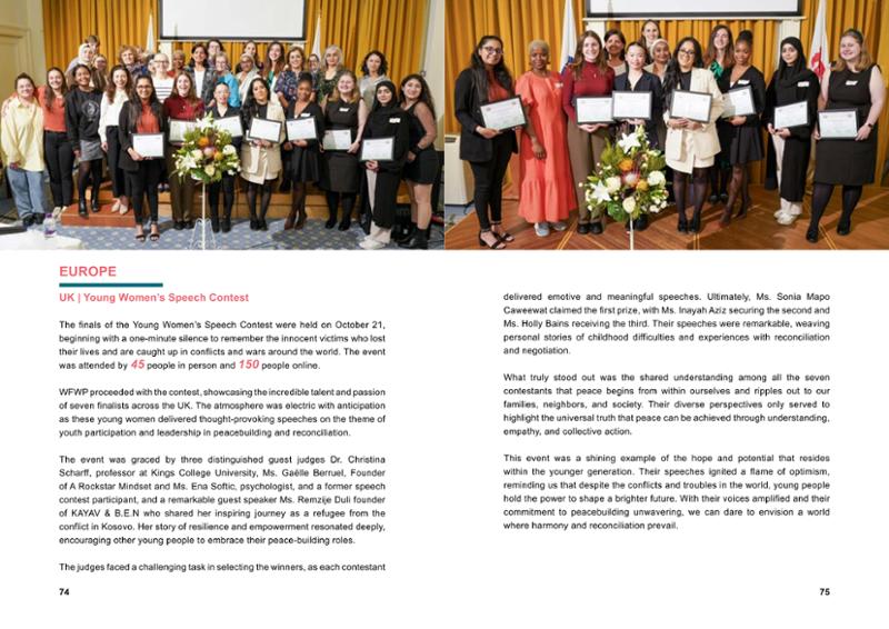 WFWP Annual Report 2023 38페이지