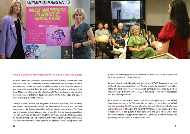 WFWP Annual Report 2023 16페이지