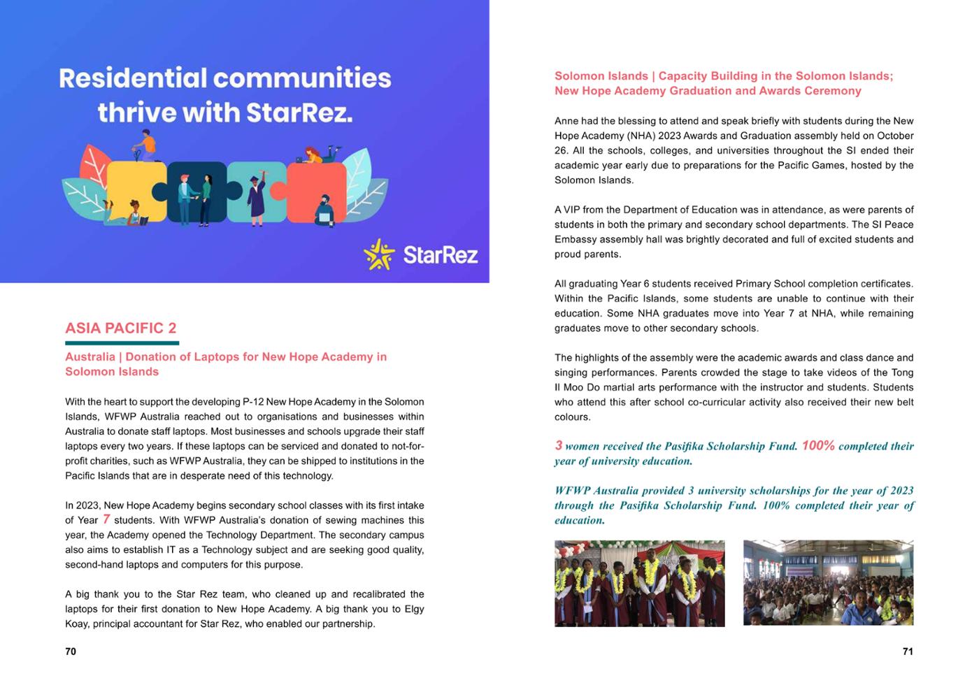 WFWP Annual Report 2023 36페이지