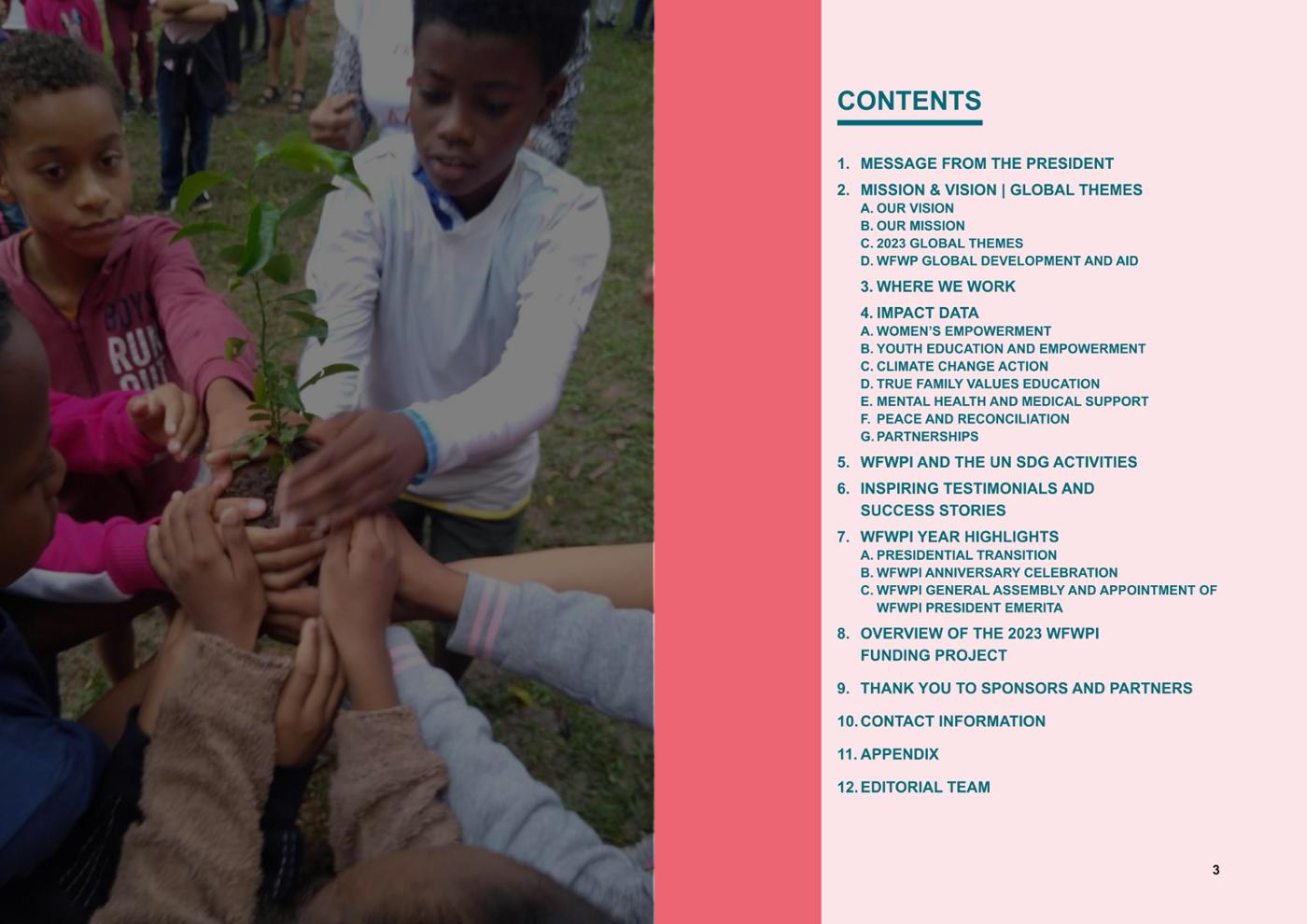 WFWP Annual Report 2023 2페이지