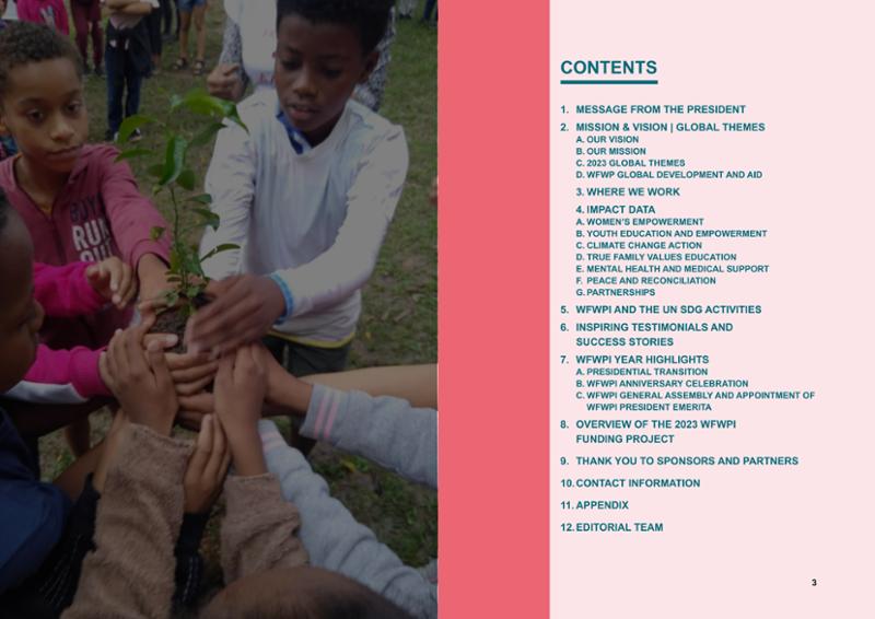 WFWP Annual Report 2023 2페이지
