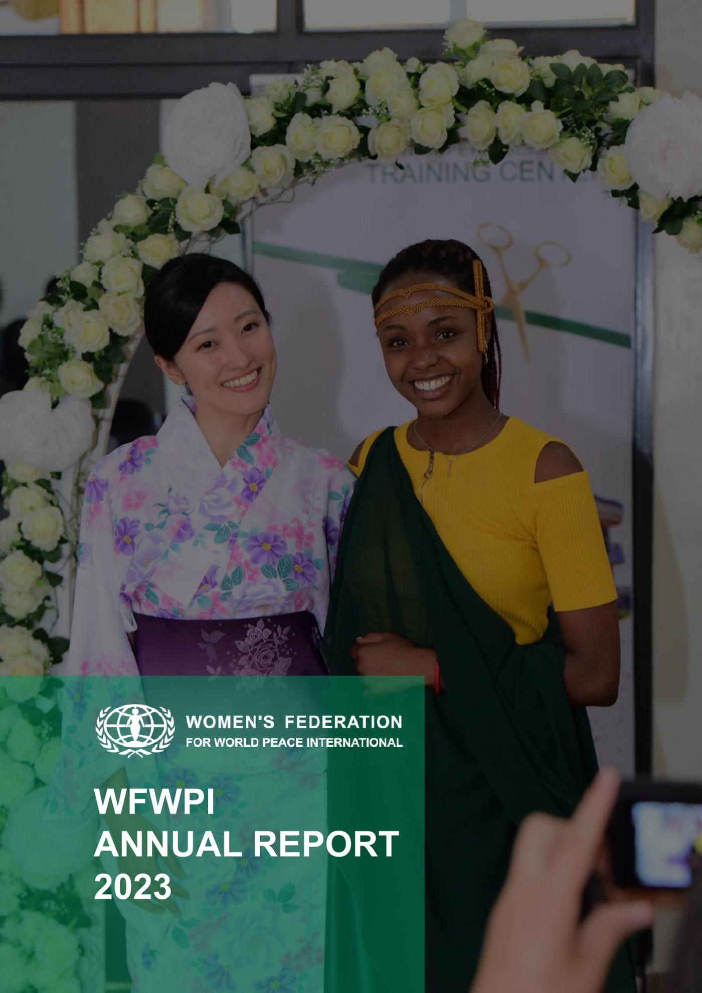 WFWP Annual Report 2023 1페이지