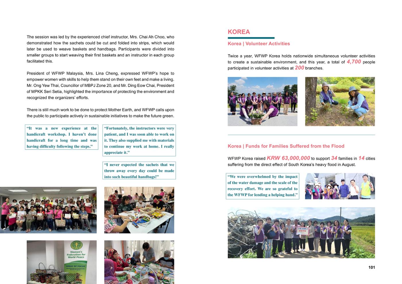 WFWP Annual Report 2023 51페이지