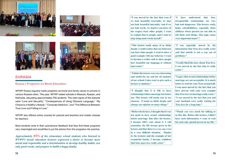 WFWP Annual Report 2023 37페이지