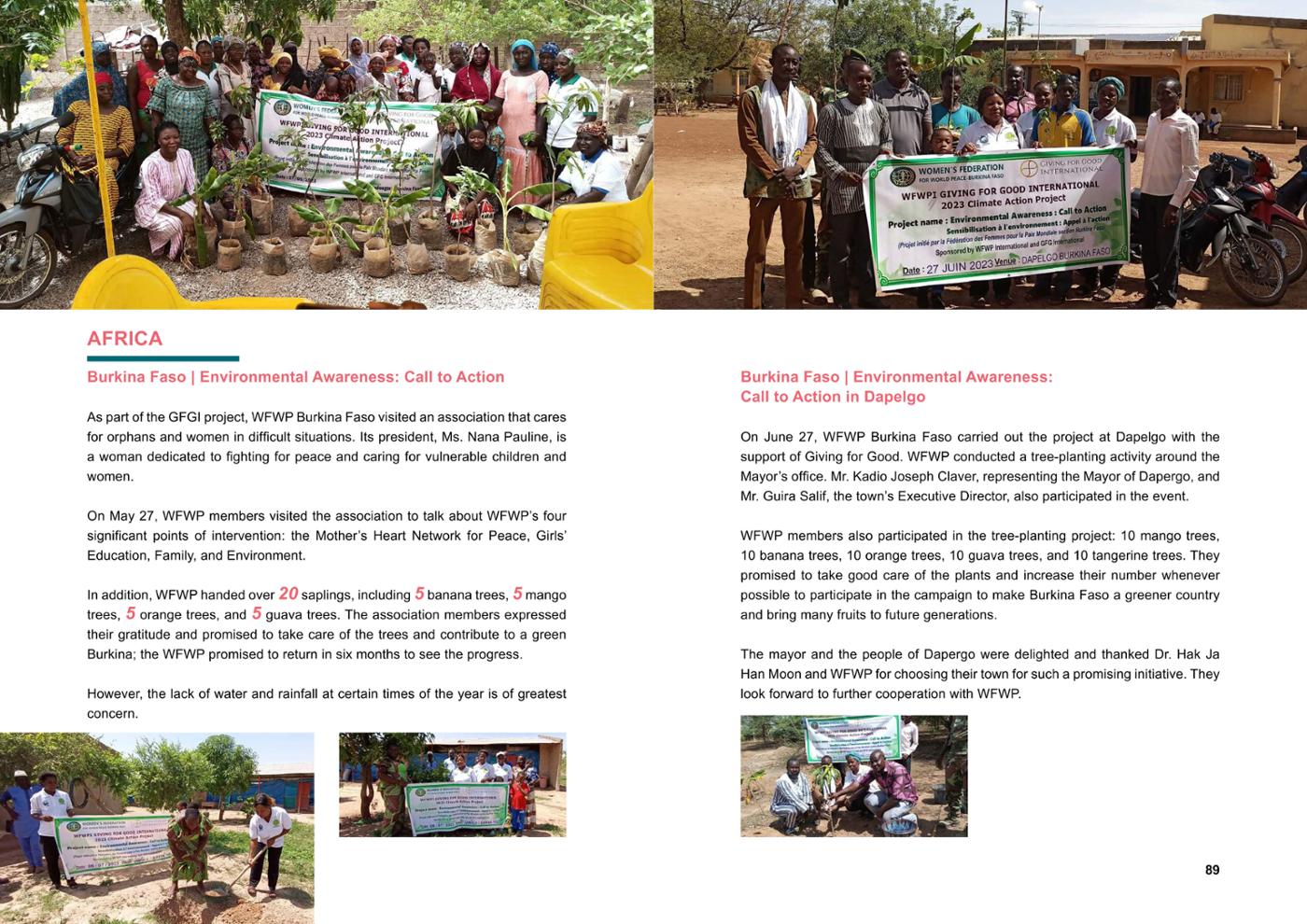 WFWP Annual Report 2023 45페이지