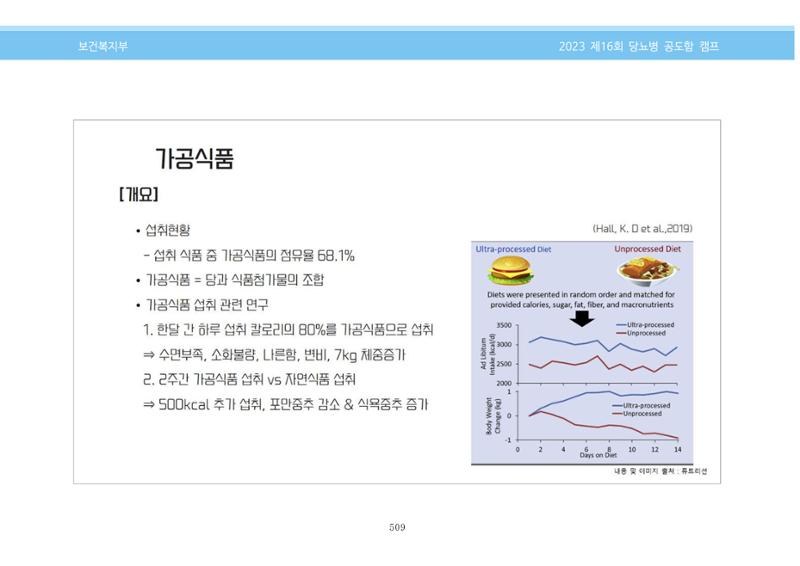한국소아당뇨인협회 16회 공도함 캠프 E북 자료집 509페이지