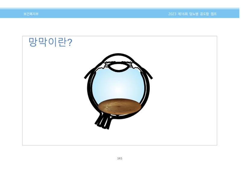 한국소아당뇨인협회 16회 공도함 캠프 E북 자료집 165페이지