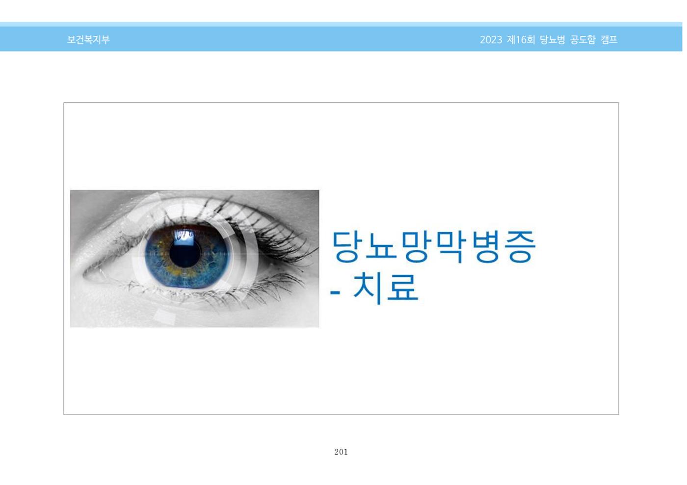 한국소아당뇨인협회 16회 공도함 캠프 E북 자료집 201페이지